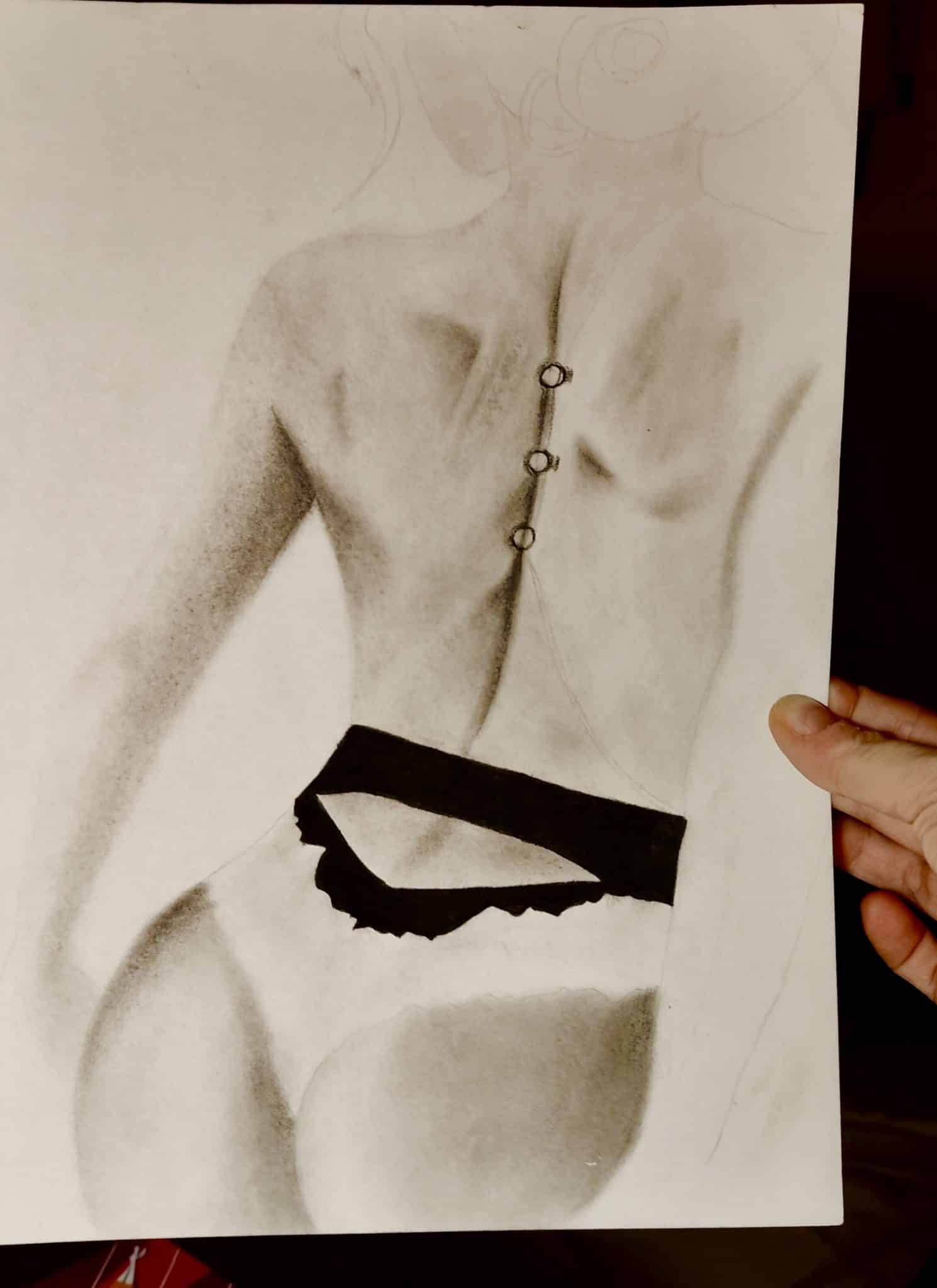 CHARCOAL + BRUSHES